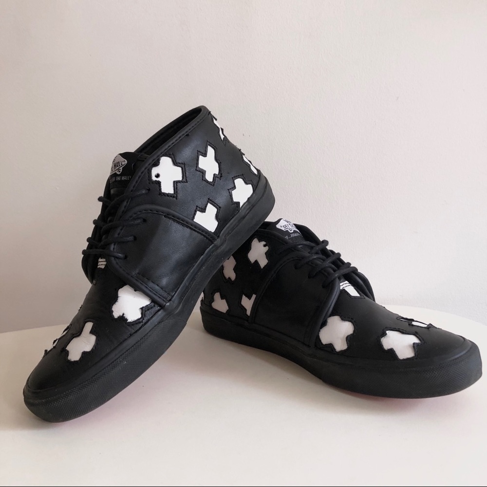 Vans special edition MadeMe black white half cab sneakers - Picture 3 of 9